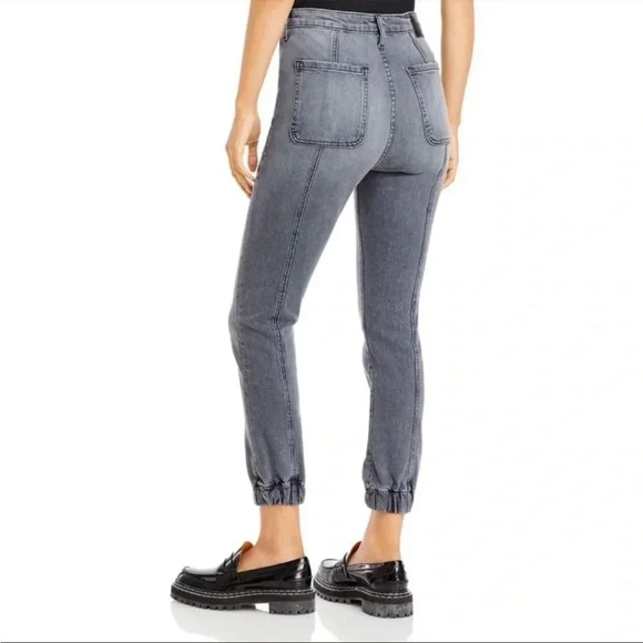 Jonathan Simkhai gray jogger denim - Picture 2 of 14